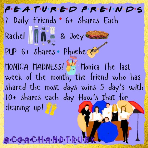 FRIENDS HAVE MOVED TO LISTING #2💜Search FRIENDS or Sort HIGH LOW to Help Find💜 - Picture 5 of 16